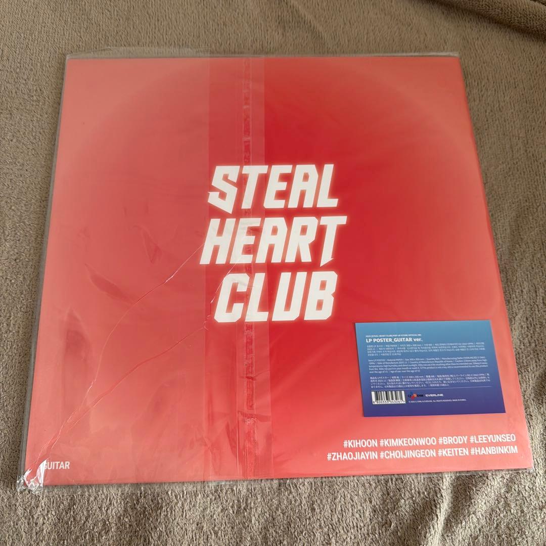 STEAL HEART CLUB スハクル POPUP LPポスター ギター