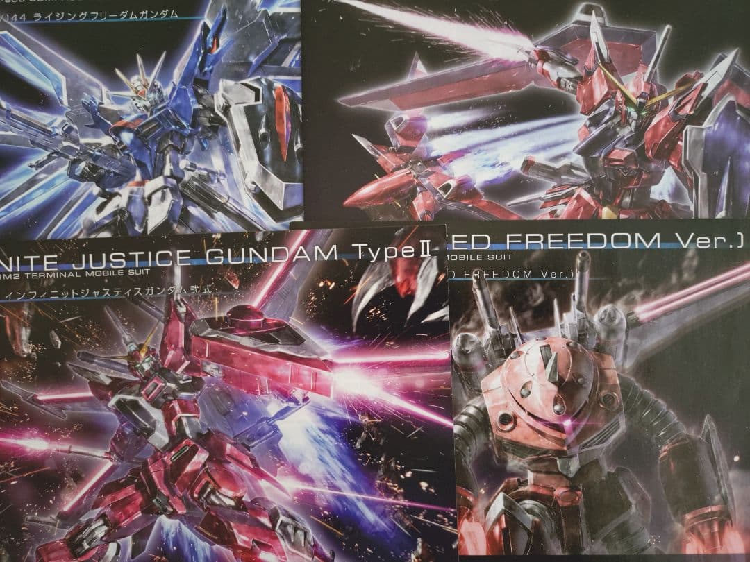 [ジャンク品]ガンプラSEED FREEDOM系キット詰め合わせ