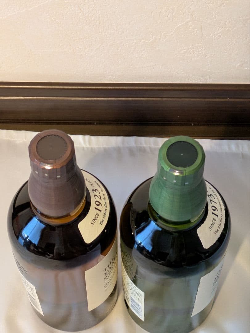 3715 送料無料 ウイスキー 山崎NV・白州NV 700ml　２本　正規品