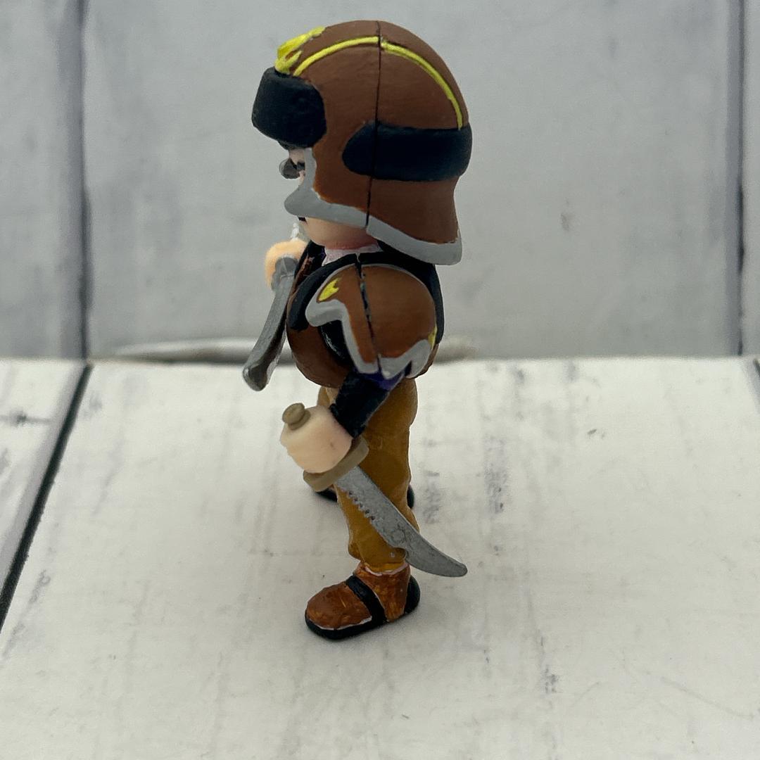 甲竜伝説ヴィルガスト 2刀流　リペイント　ボストフ:英雄物語　当時物 ガン消し