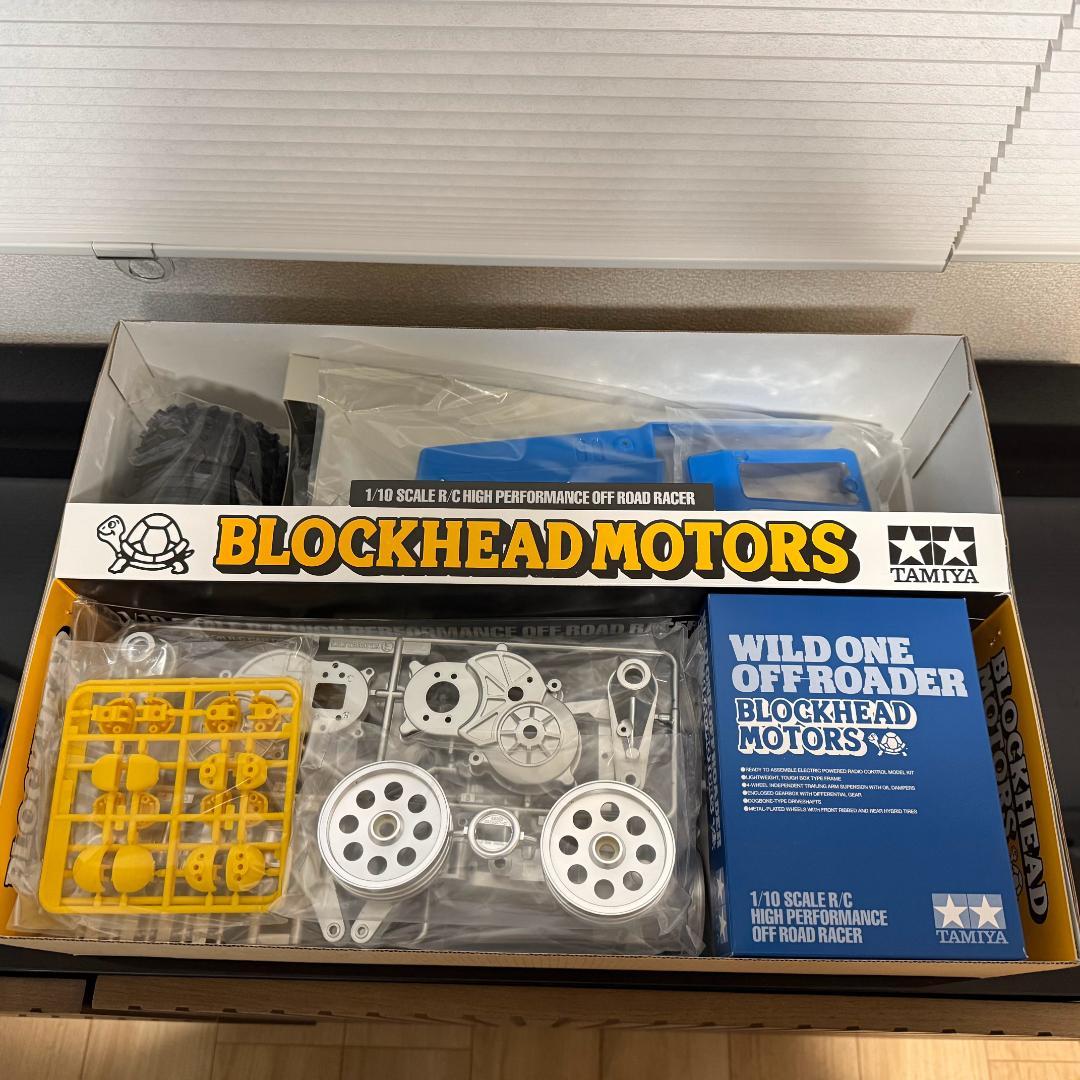 【新品】 ワイルドワンオフローダー BLOCKHEAD MOTORS　タミヤ