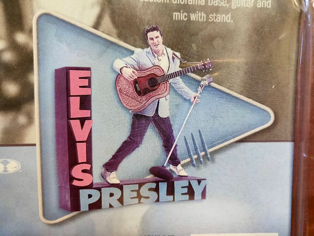エルヴィス　プレスリー　フィギュア　当時物　レトロ　50周年　未開封品　限定