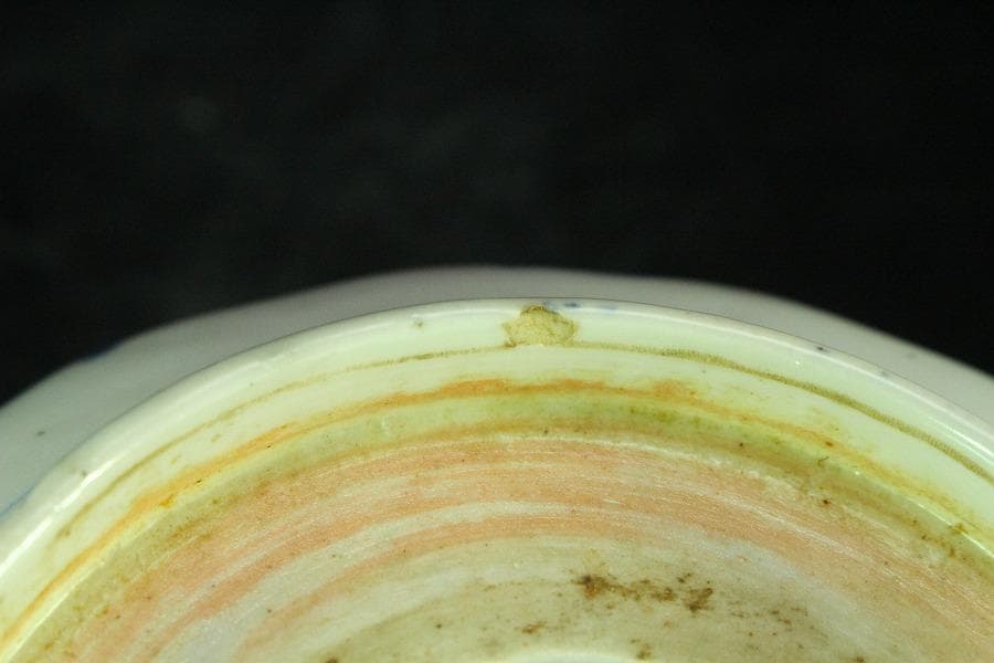 古伊万里 染付 鉢 皿 六点揃 江戸末期(K-A868)