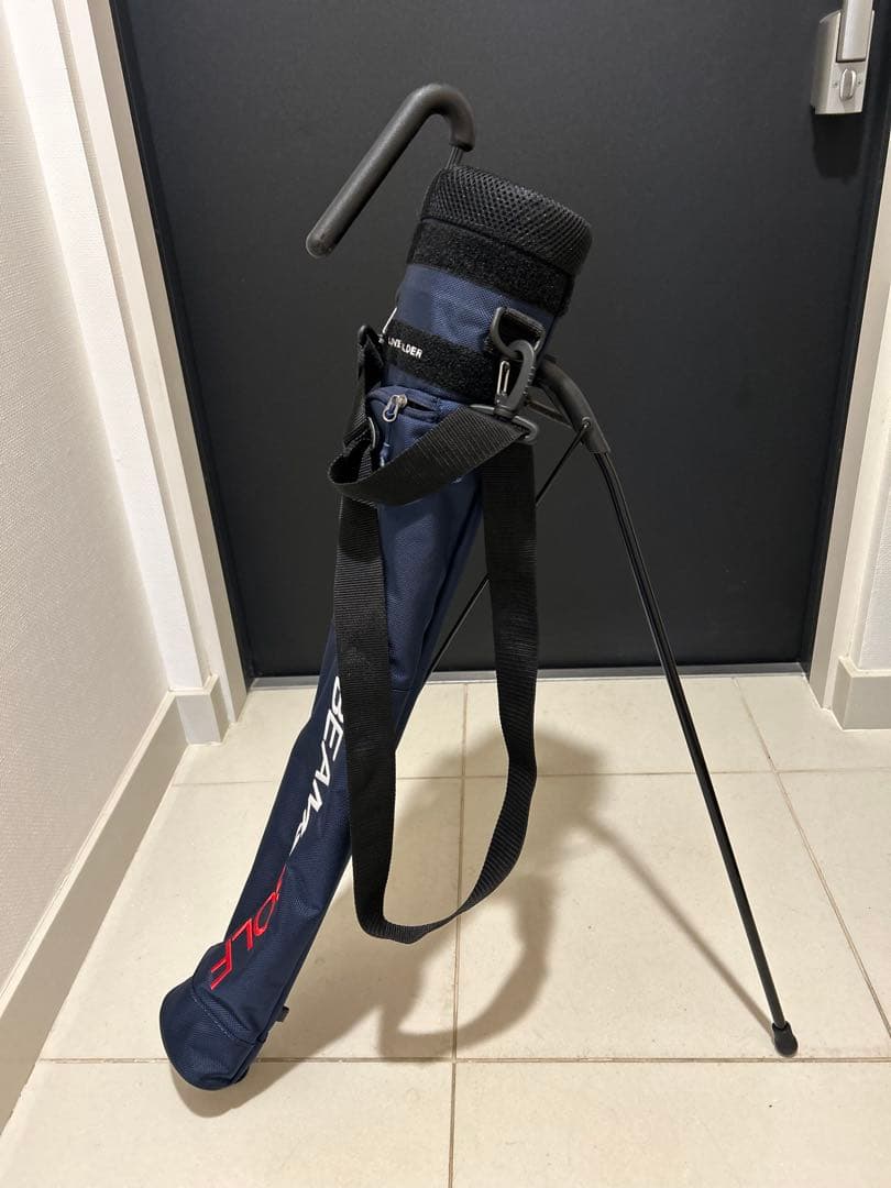 BEAMSGOLF キャディバッグとセルフスタンドバッグ(ネイビー)セット