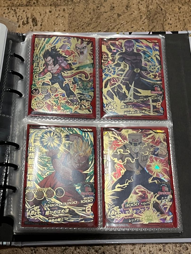 値下！ドラゴンボールヒーローズ　カード/ケース　※写真の他にもカード有り計48枚