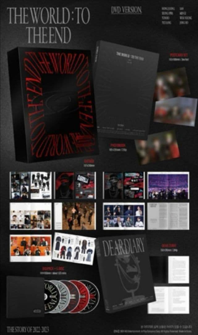 【新品未開封】ATEEZ THE WORLD: TO THE END DVD