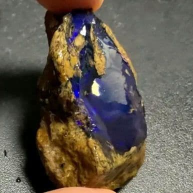 エチオピア　オパール　青　ブルー　73ct 原石　鉱石　標本　ウェロ産