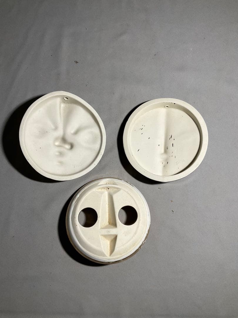 レトロ　岡本太郎　万博　太陽の塔　壁掛三面