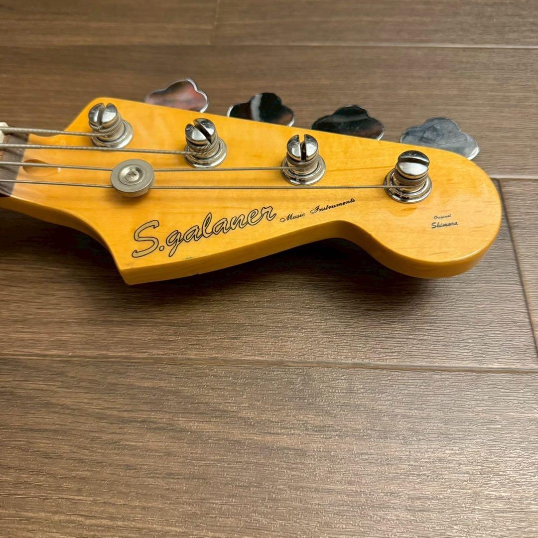 S.galaner ジャズベースタイプ エレキベース 現状品
