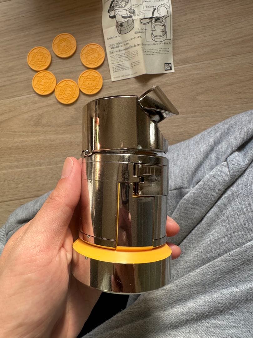 特警ウィンスペクター　マスコットロボ　デミタス メタルおもちゃ 付き