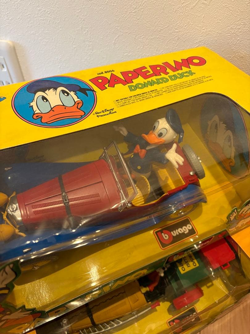 【80s】ヴィンテージ ドナルド&グーフィ2点セット！ ブラゴ ディズニー