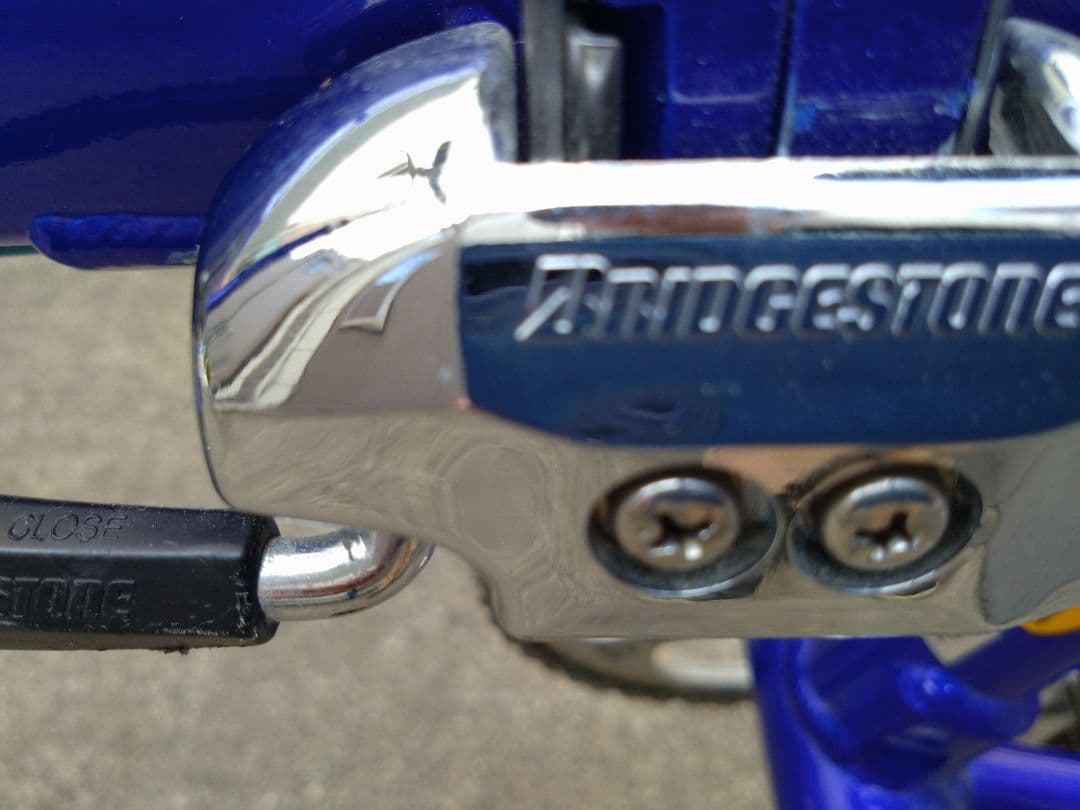 ブリヂストン　限定モデル　トランジット　折りたたみ　自転車　トリコロール