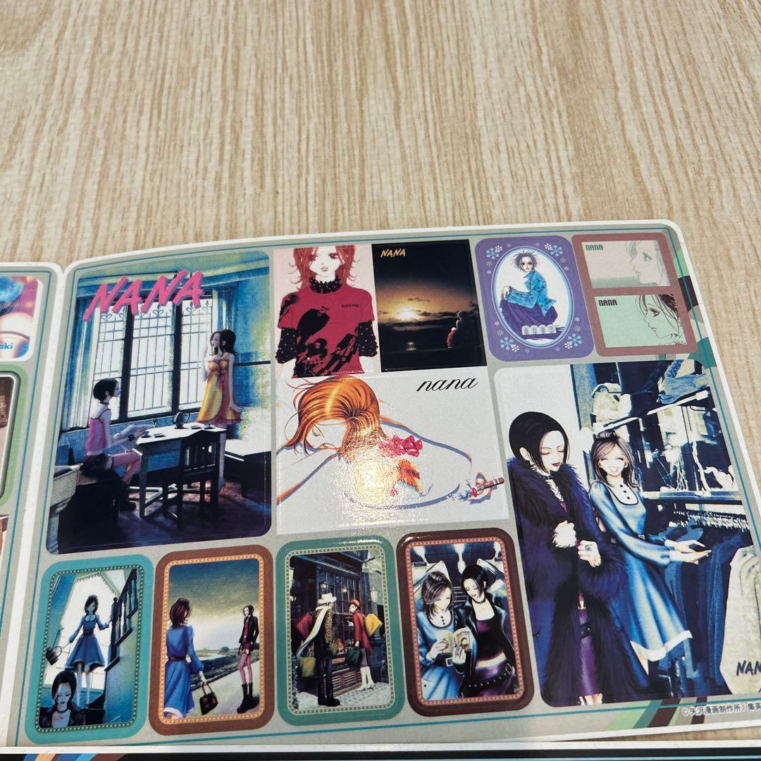 【新品未使用品】全4種　NANA ジャンボシールダス シール帳 矢沢あい