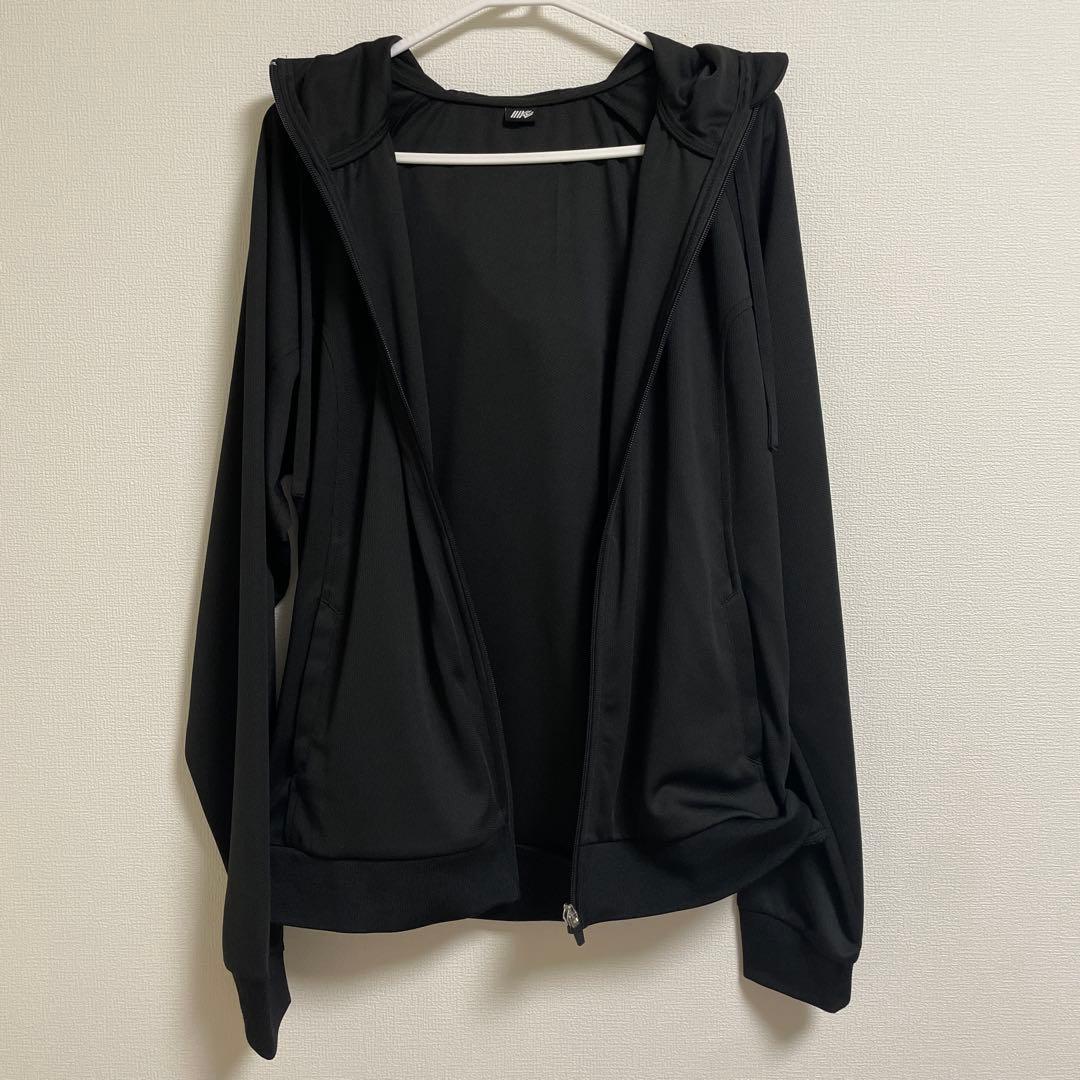 イマカツ　ジップアップフーディ　IK-852 LL ブラック