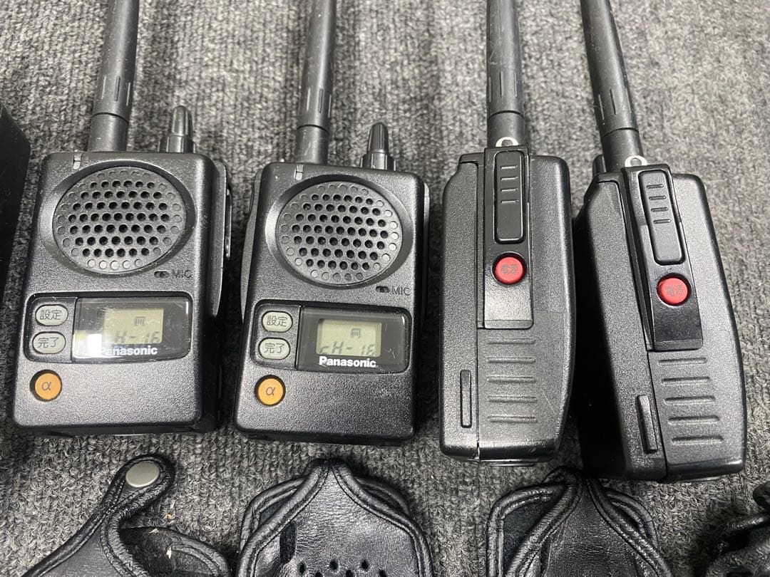 パナソニック　デジタル簡易無線　4台セット 中古品