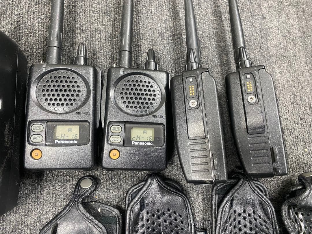 パナソニック　デジタル簡易無線　4台セット 中古品