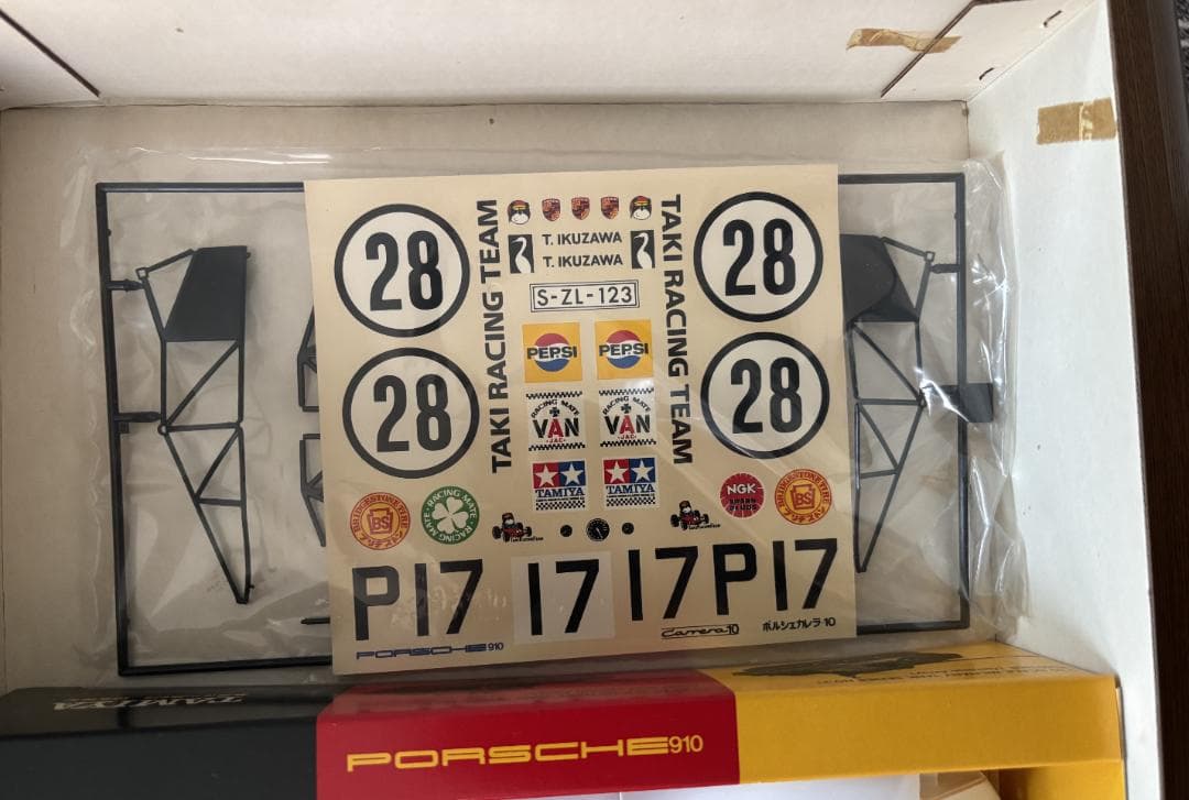 タミヤ ポルシェ910 カレラ10 1/12