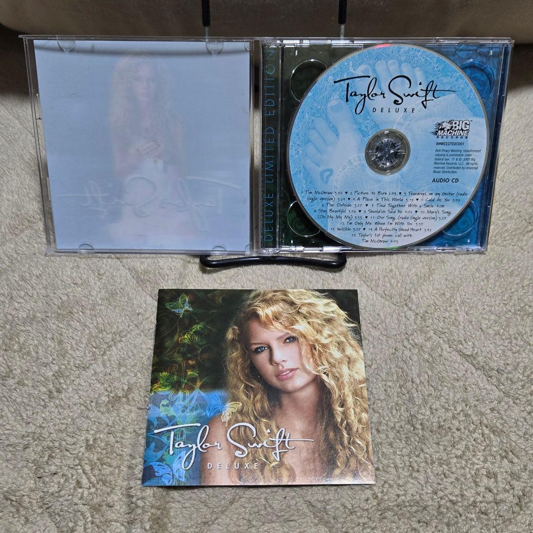 Taylor Swift 1st DELUXE 輸入盤 CD DVD