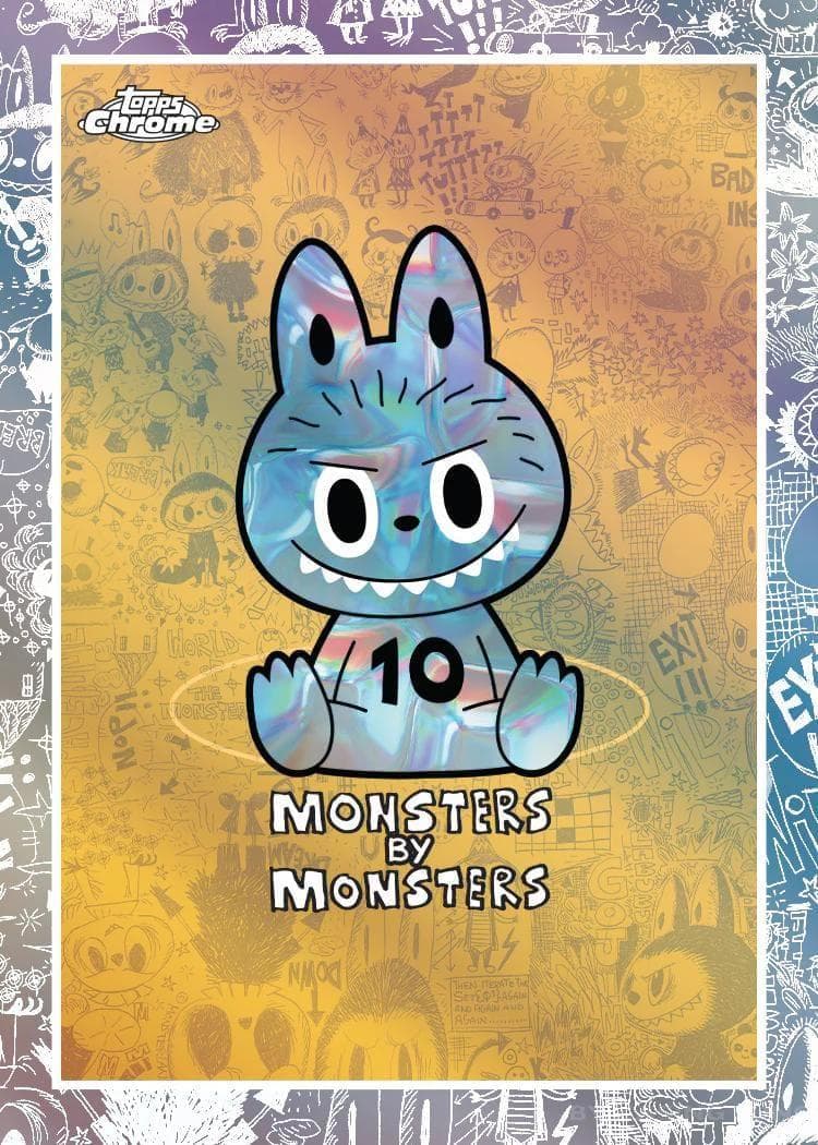 ドラゴンボールカード 2025 Topps Chrome Labubu 5box