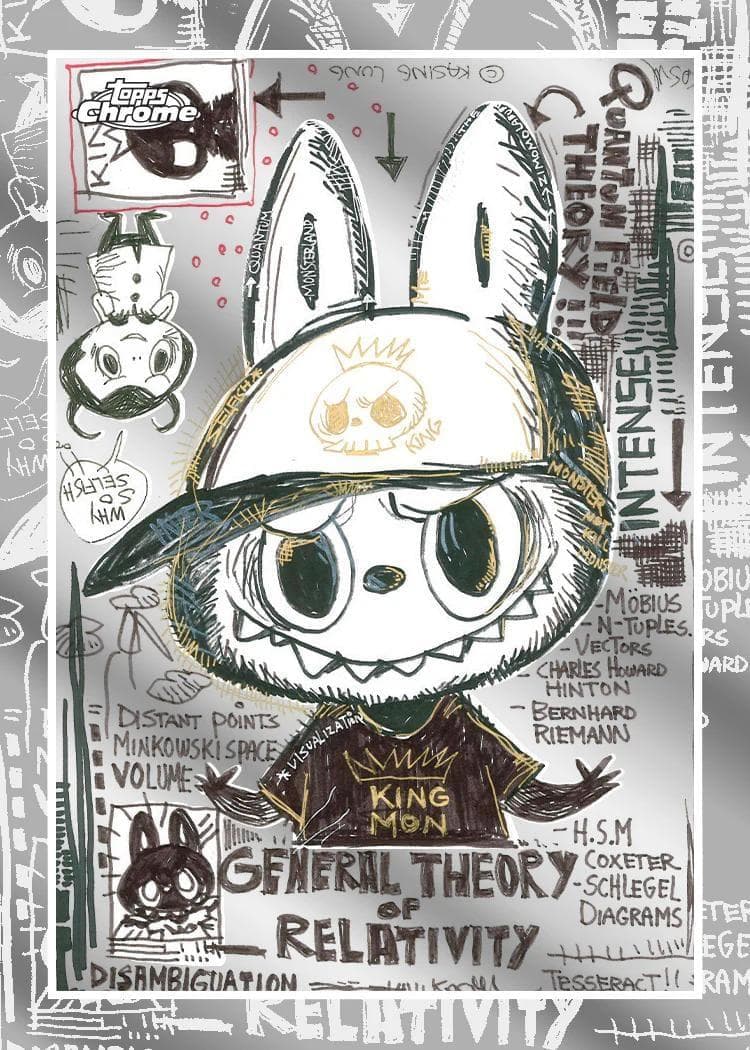 ドラゴンボールカード 2025 Topps Chrome Labubu 5box