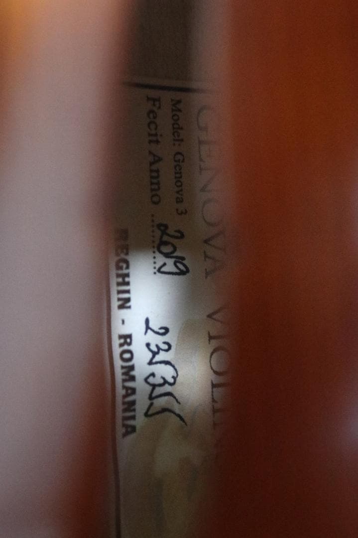 グリガ GLIGA Genova3 バイオリンセット4/4サイズ アンティーク調