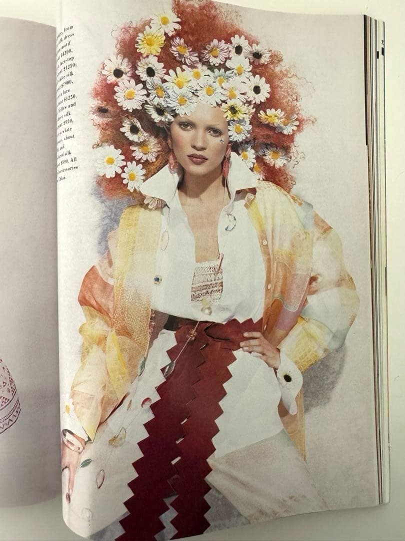 希少　Harper's BAZAAR 1991年1月号　スーパーモデル　グランジ