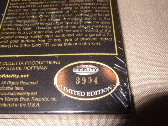 DEEP PURPLE,新品,24KT GOLD,ハード・ロック,IN ROCK