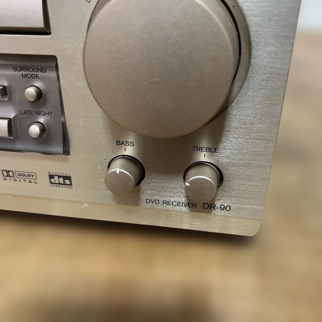 ONKYOオーディオ DVDレシーバー DR-90中古品。