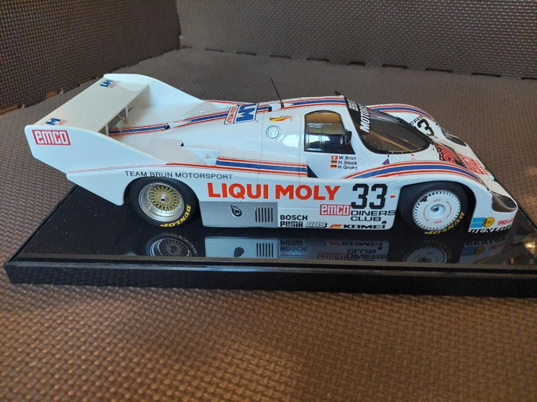 ミニチャンプス 1/18 ポルシェ956K 1000kmSpa #33 BRUN