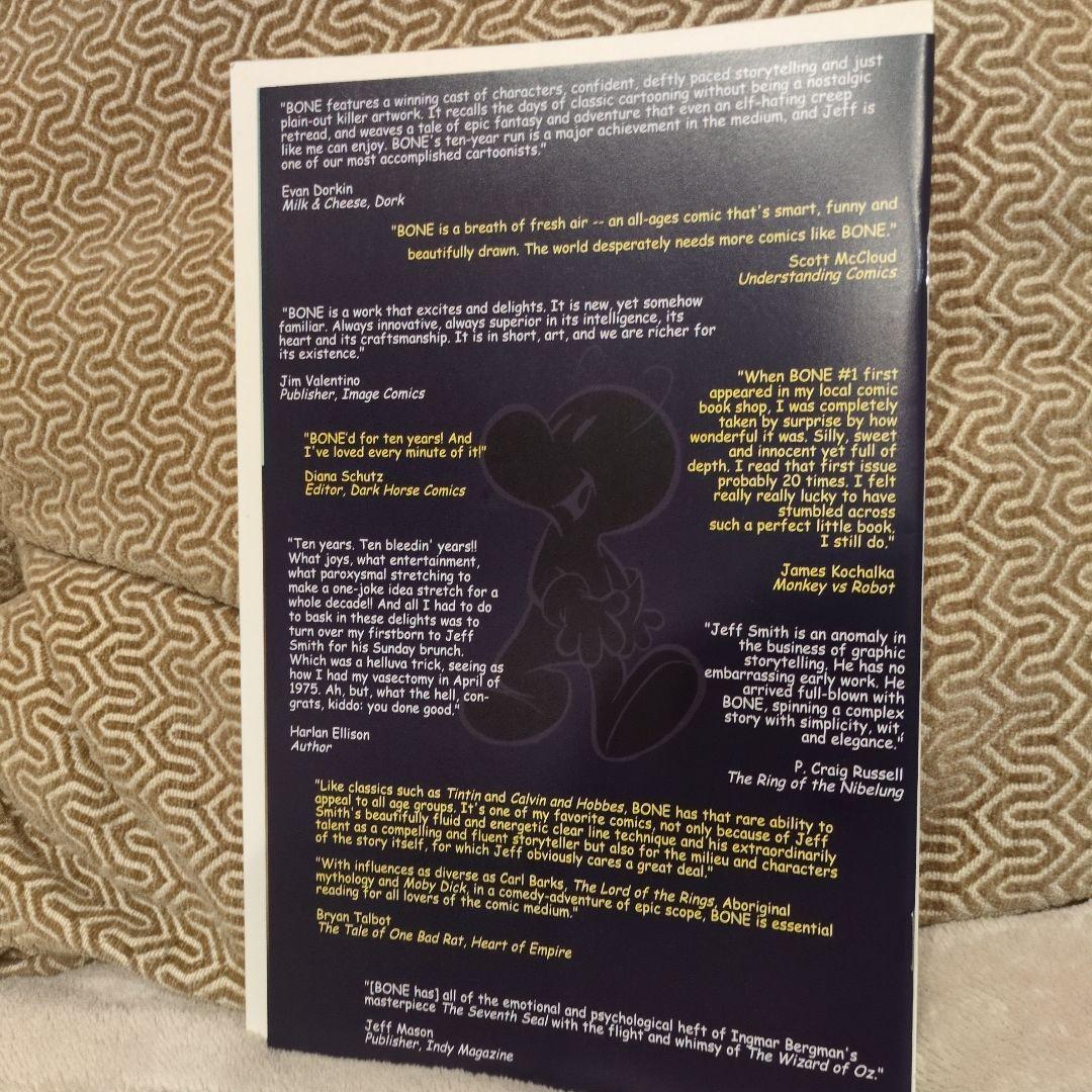 アメコミ「BONe」ジェフ・スミス　ボーン　記念版　フィギュア付き