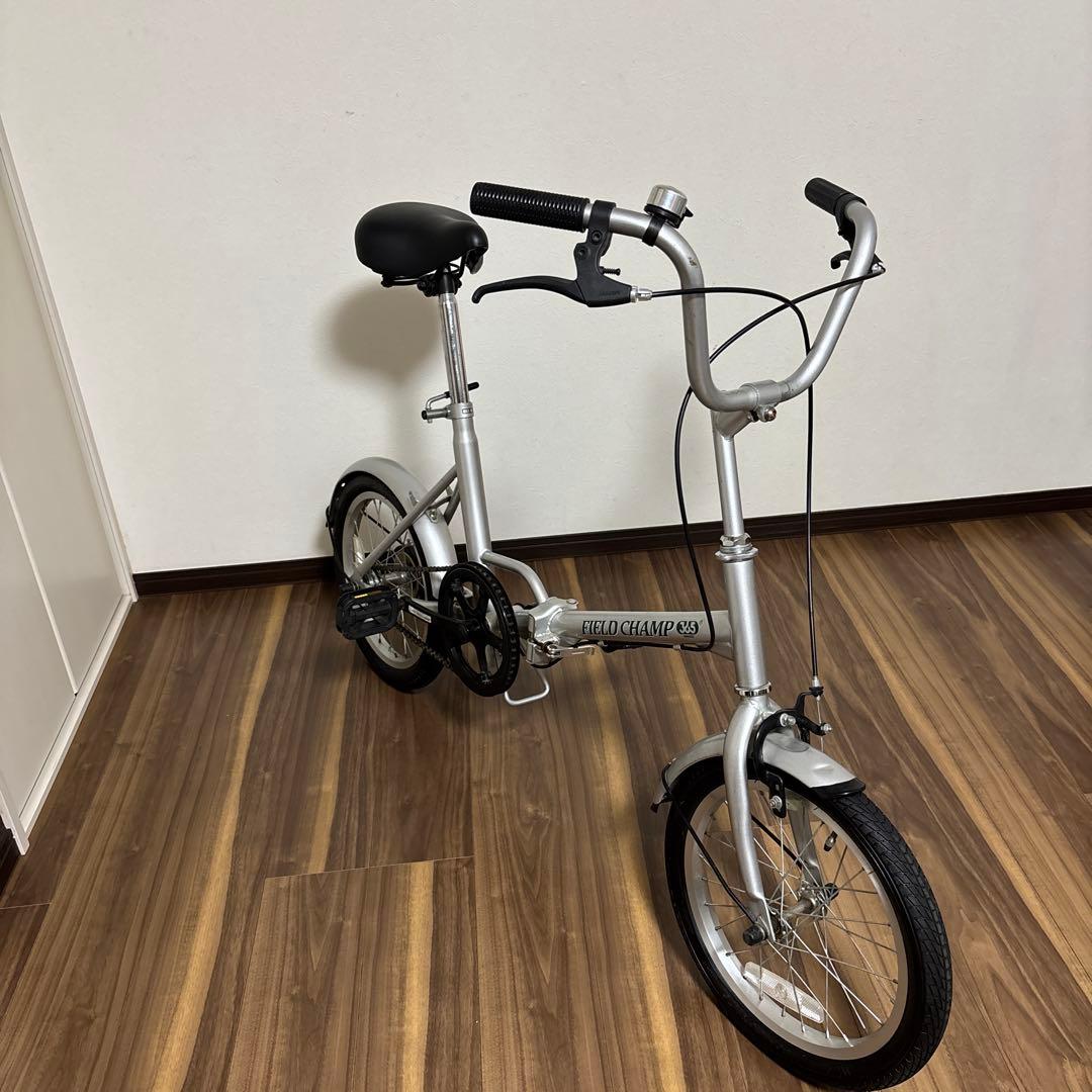 引取限定　折り畳み自転車 フィールドチャンプ フォールディングサイクル16インチ