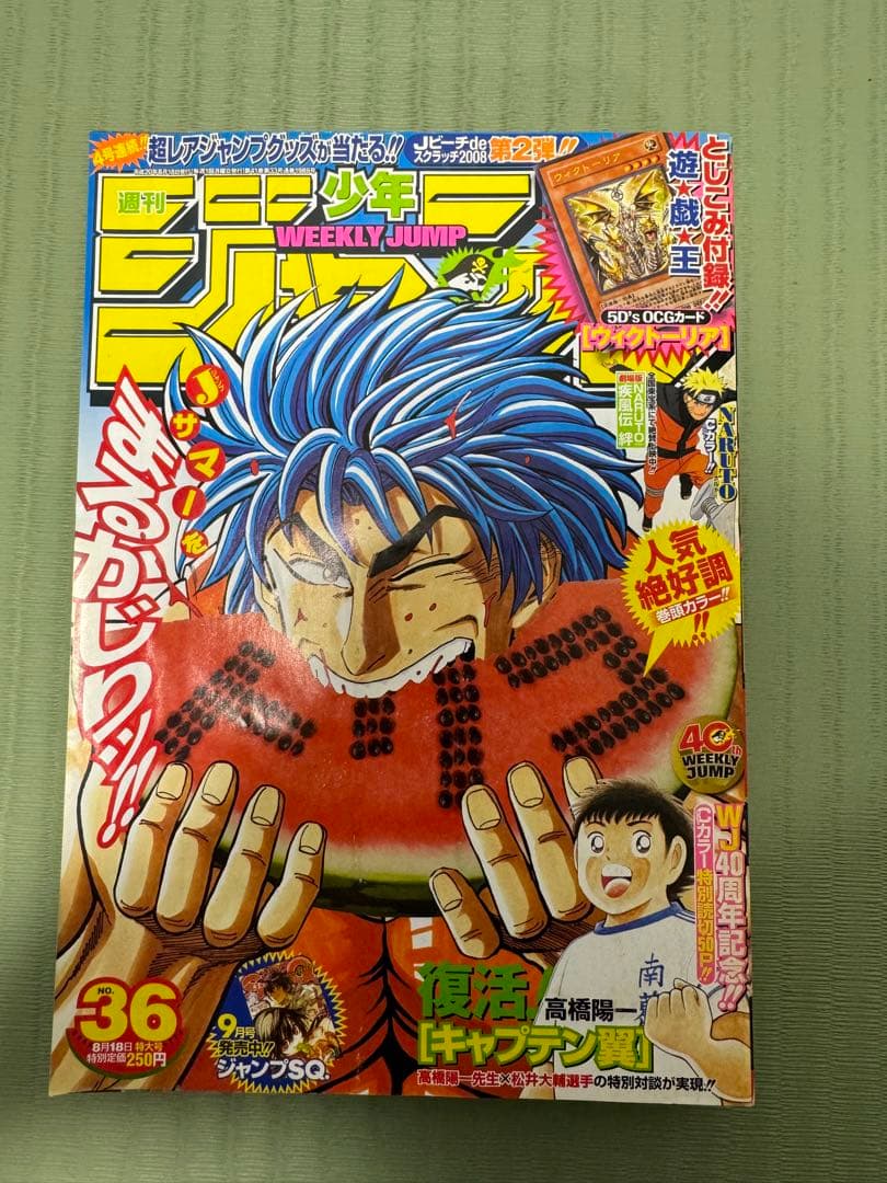 週刊少年ジャンプ2008年　ワンピース　背表紙