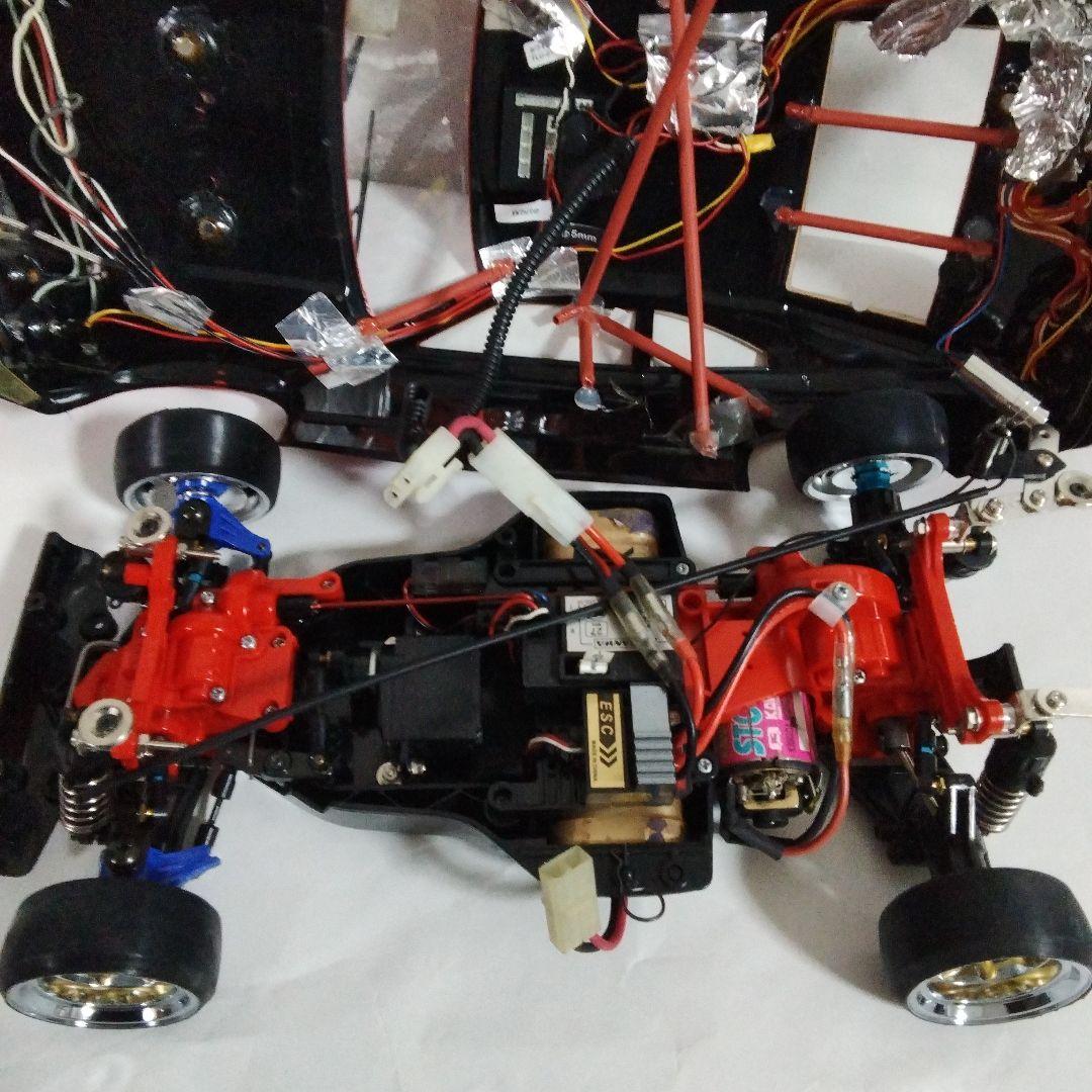 赤いスポーツカー 電動ラジコン（サバンナRX−3）