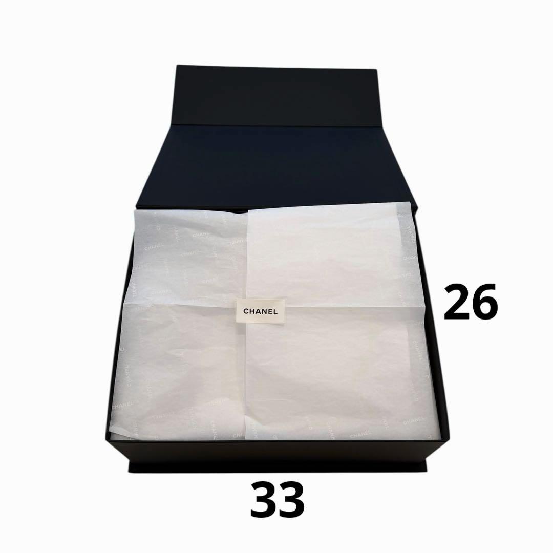CHANEL 空箱 布袋 リボン付き 新品 黒