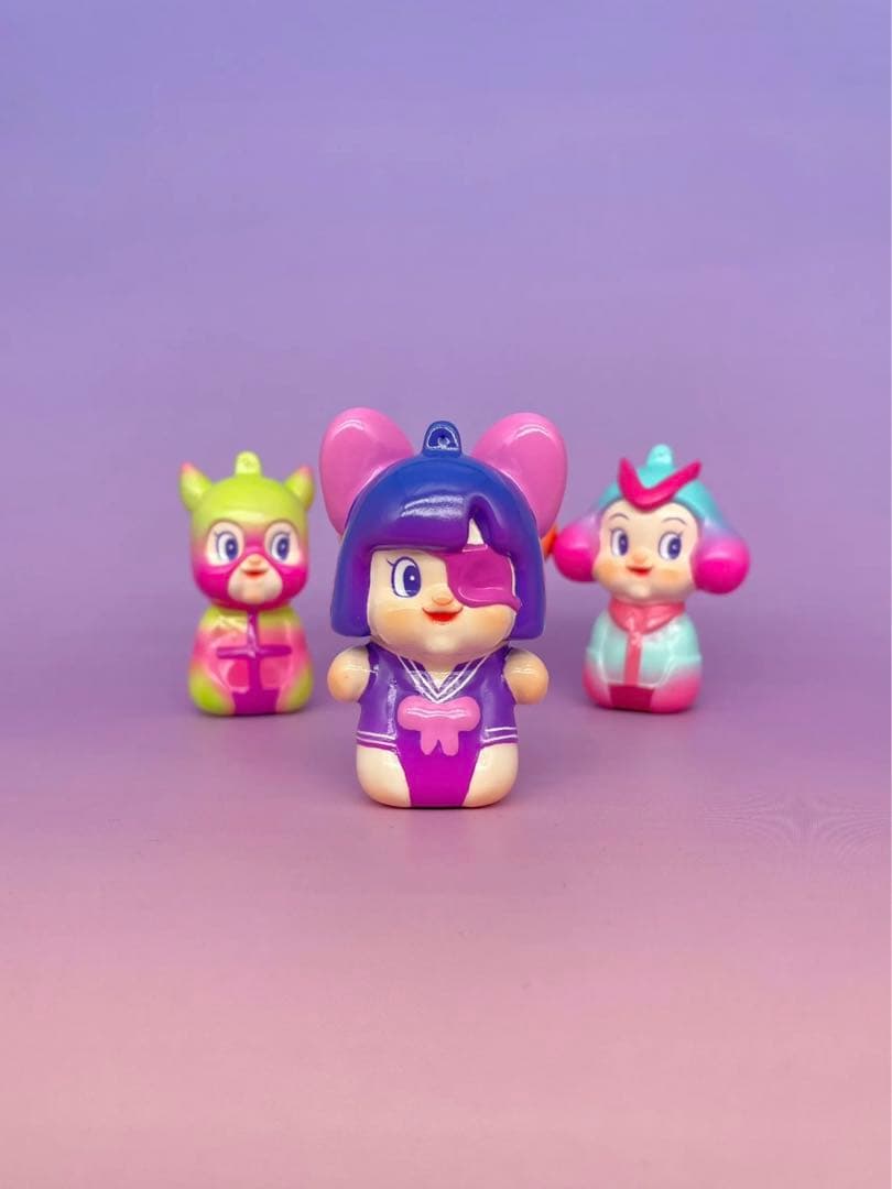 指人形　第二弾　女の子　可愛い　ソフビ　フィギュア　コレクション　おもちゃ