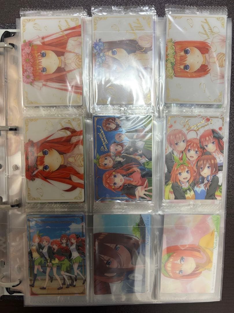 五等分の花嫁　ウエハース　過去弾10弾分フルコンプリートセット　未開封品