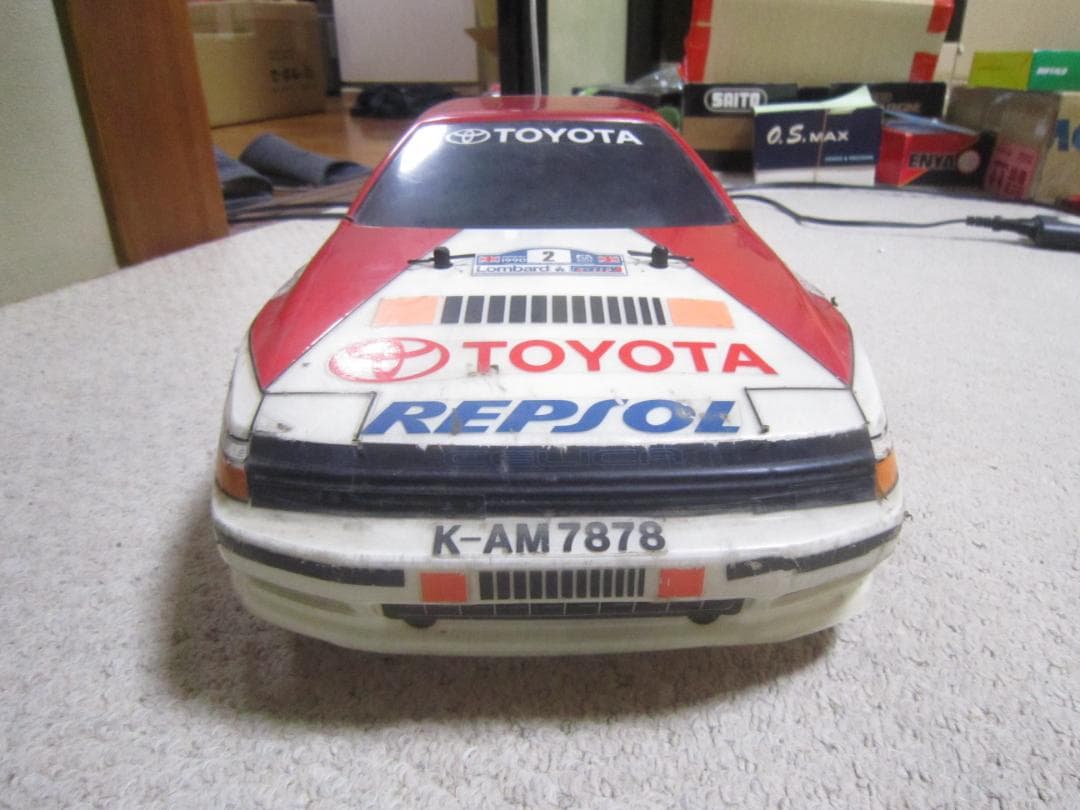 くりこう 完全動作 1/10 当時物 セリカ TA01 ST165 送込