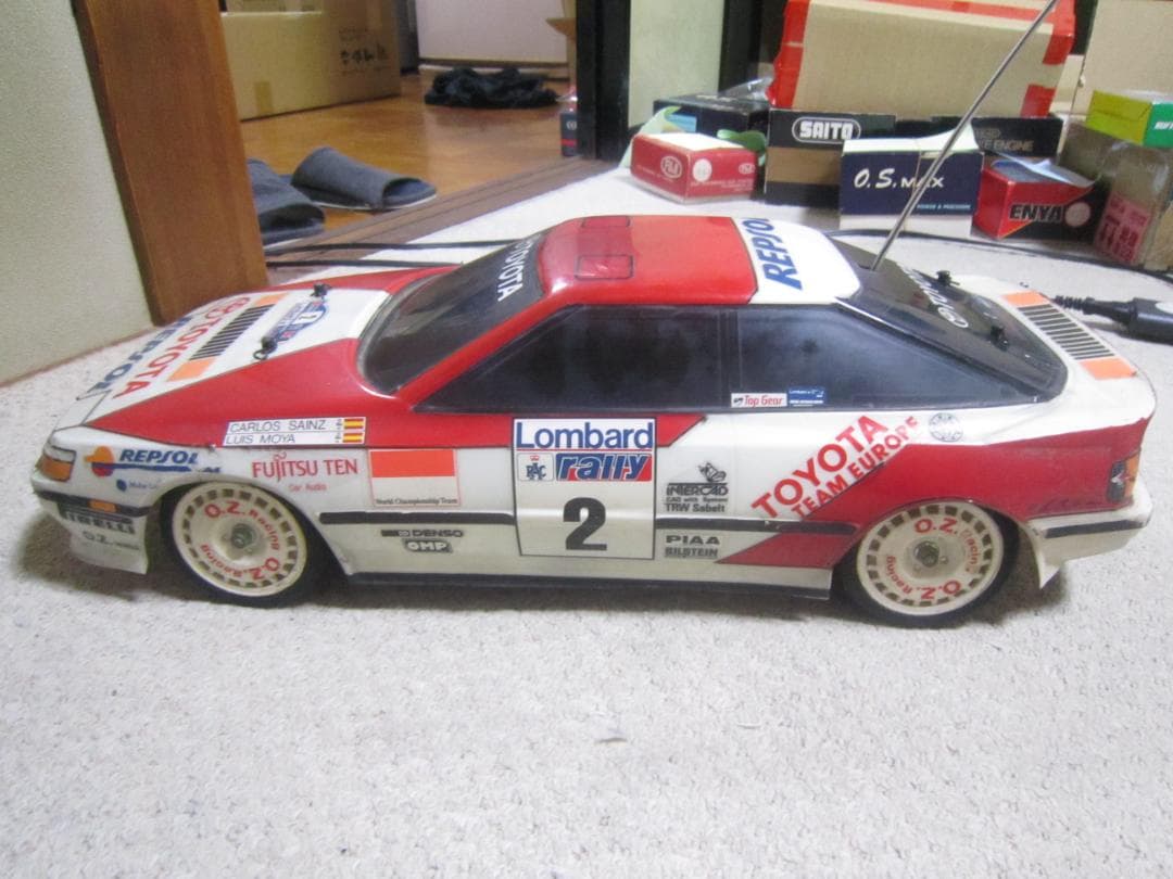 くりこう 完全動作 1/10 当時物 セリカ TA01 ST165 送込