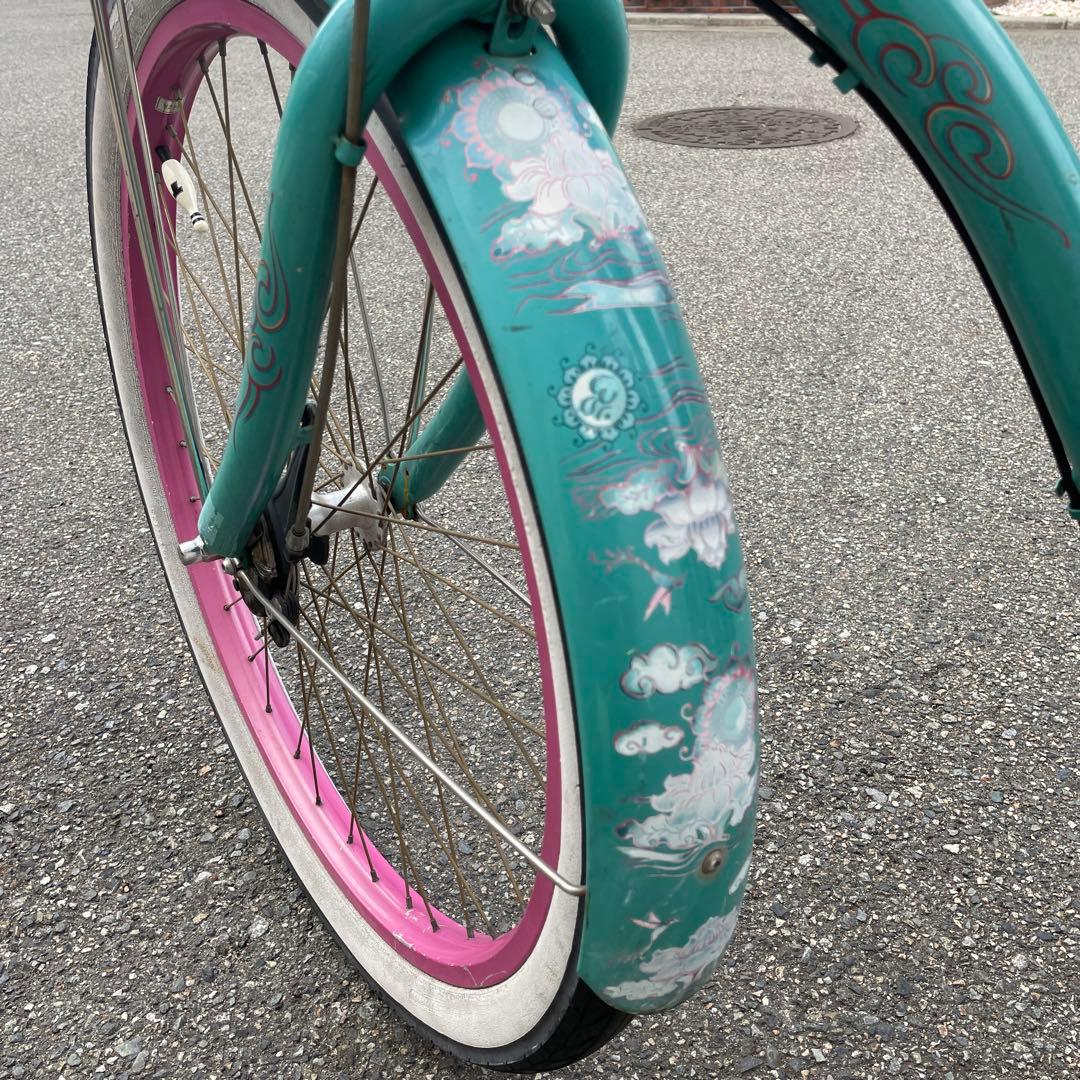 エレクトラ　ビーチクルーザー　蓮の花