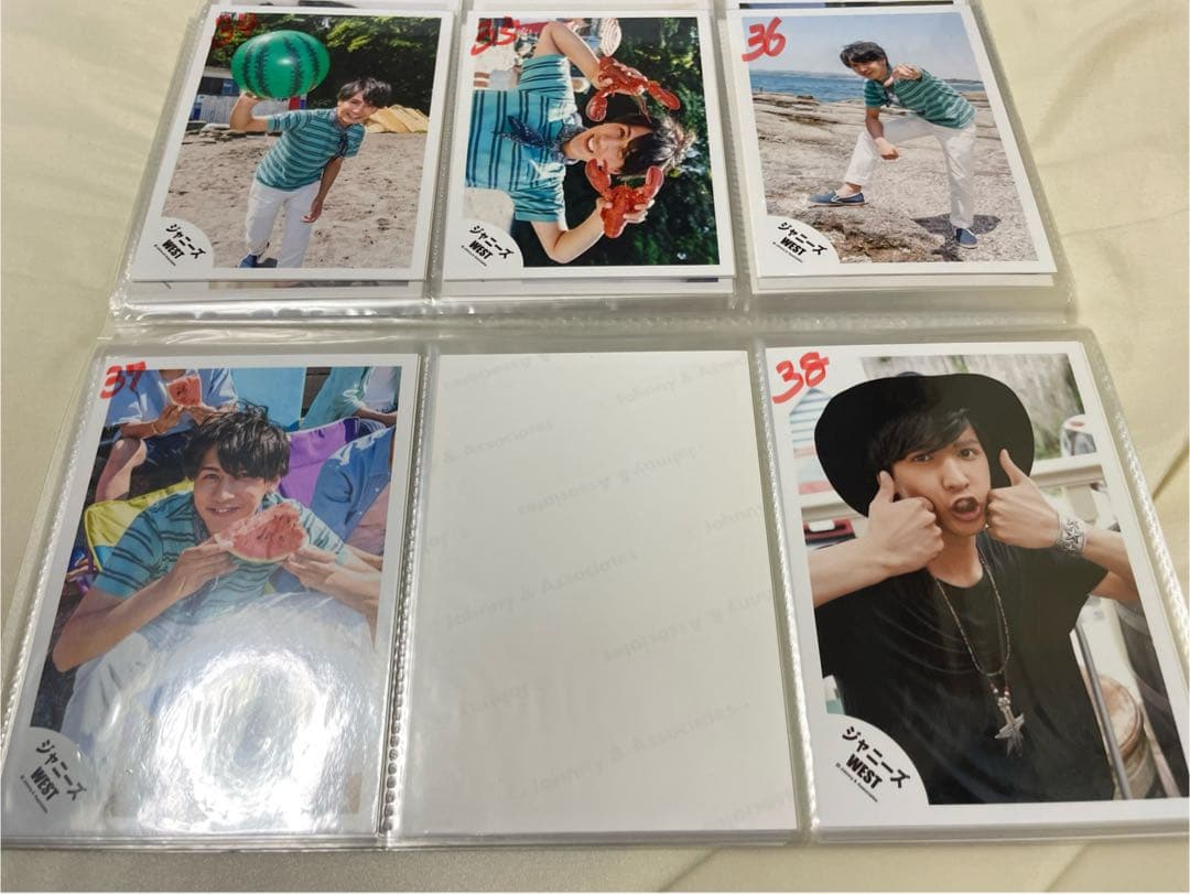 WEST. 藤井流星 公式写真 まとめ売り