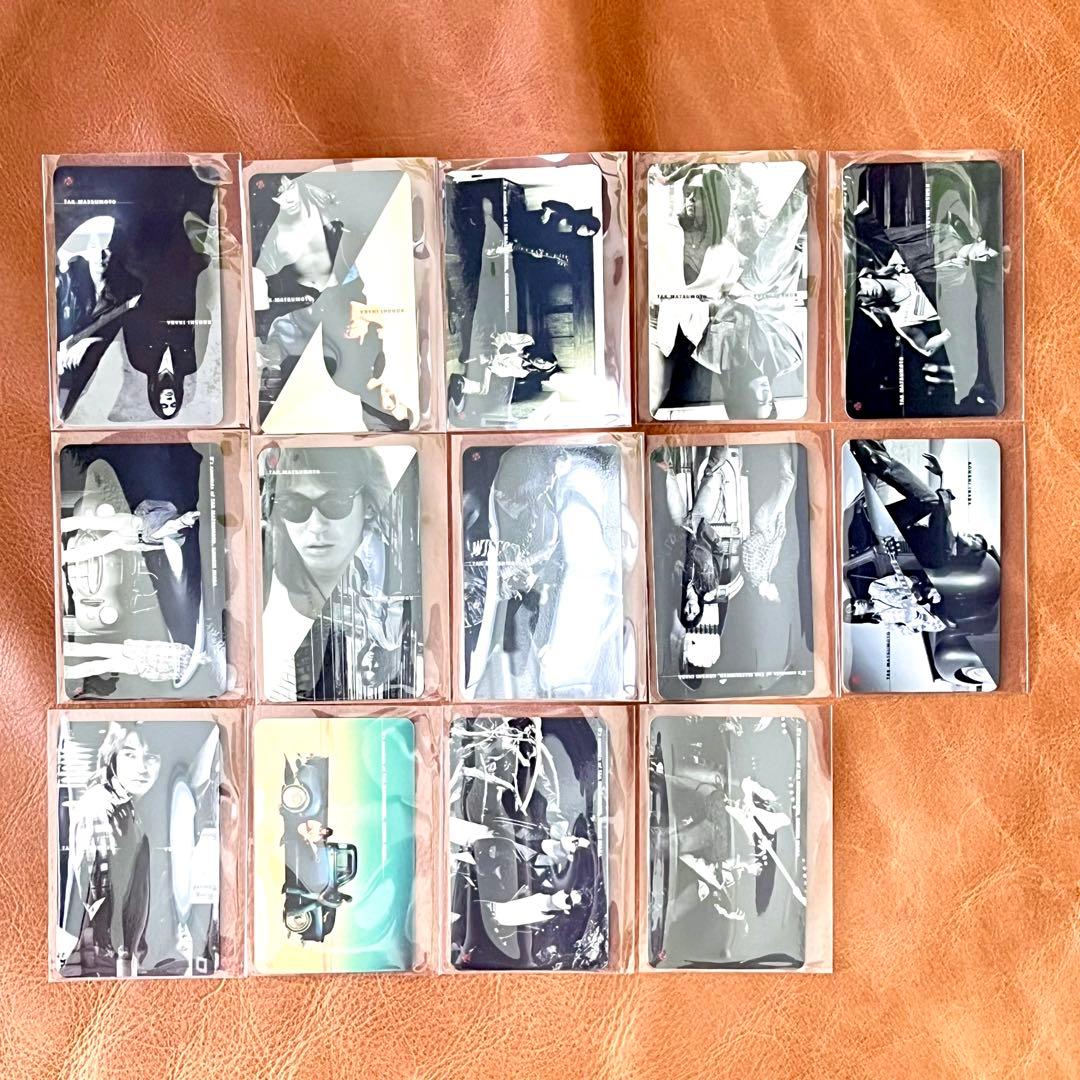 B'z トランプ 14枚セット ホログラム Pleasure 特典品 コンプ