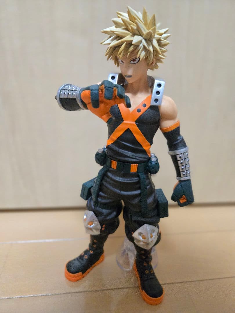 ヒロアカ一番くじ爆豪勝己 フィギュア　4点セット