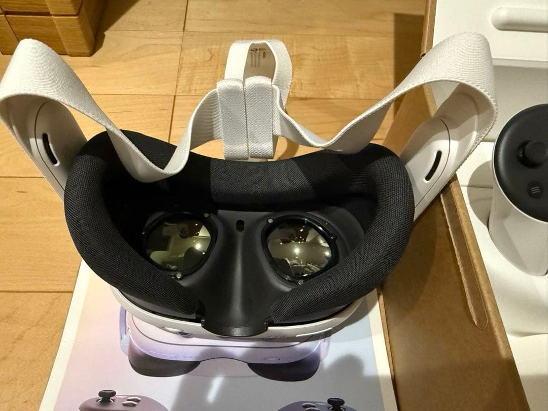 Quest 3 VRヘッドセット128GB箱付き