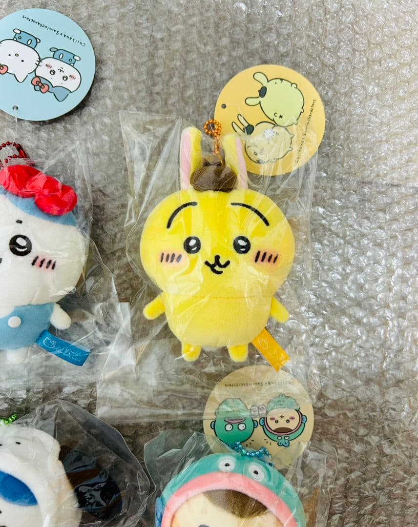 ちいかわ×サンリオキャラクターズ ぷちミニマスコット 6種 第１弾 新品未開封