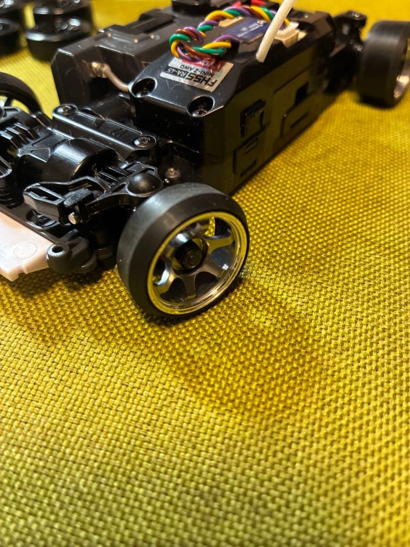 KYOSHO ミニッツAWDドッジ・チャレンジャー アルミホイール等カスタム