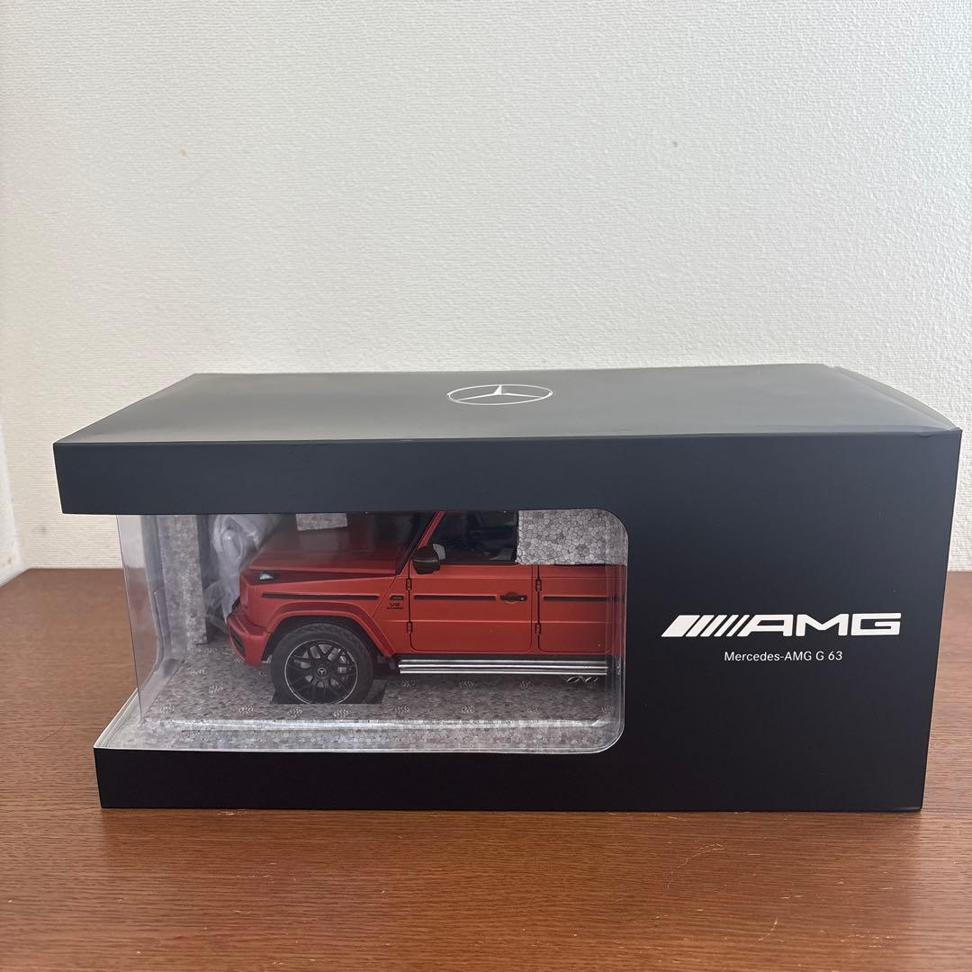 ミニチャンプス　メルセデス　ベンツ　AMG G63 1/18 ミニカー オレンジ