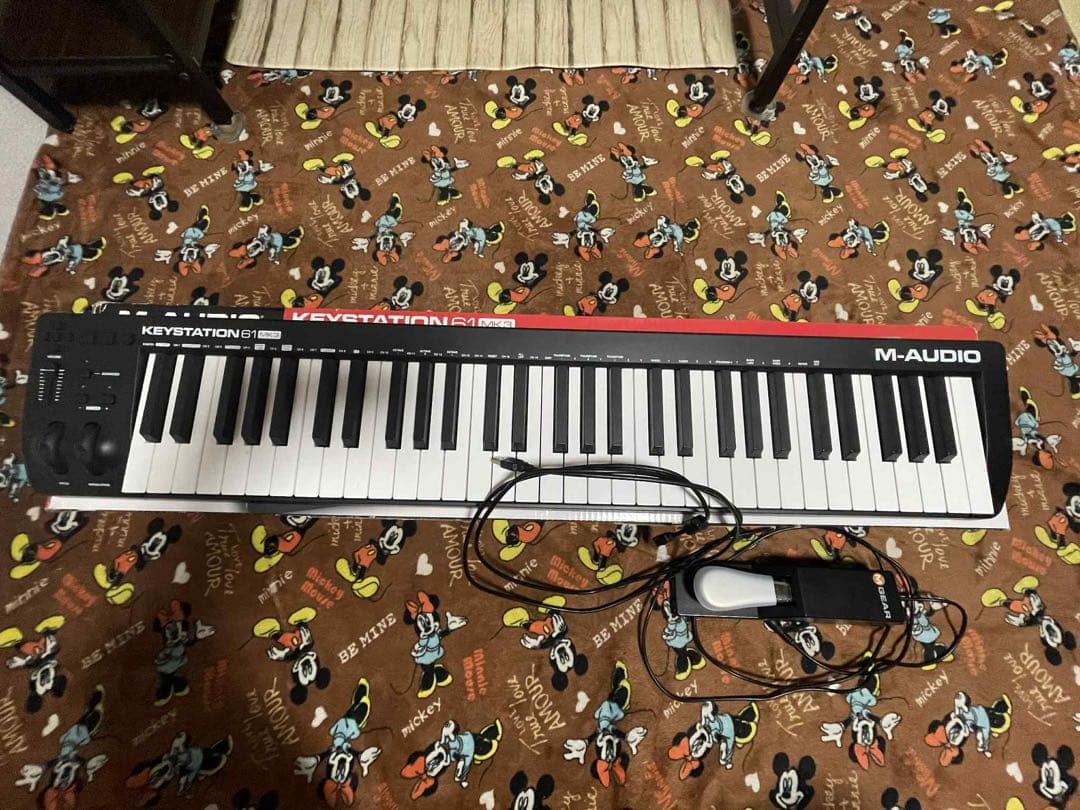 鍵盤楽器 M-Audio Keystation 61 MK3 w/ Pedal