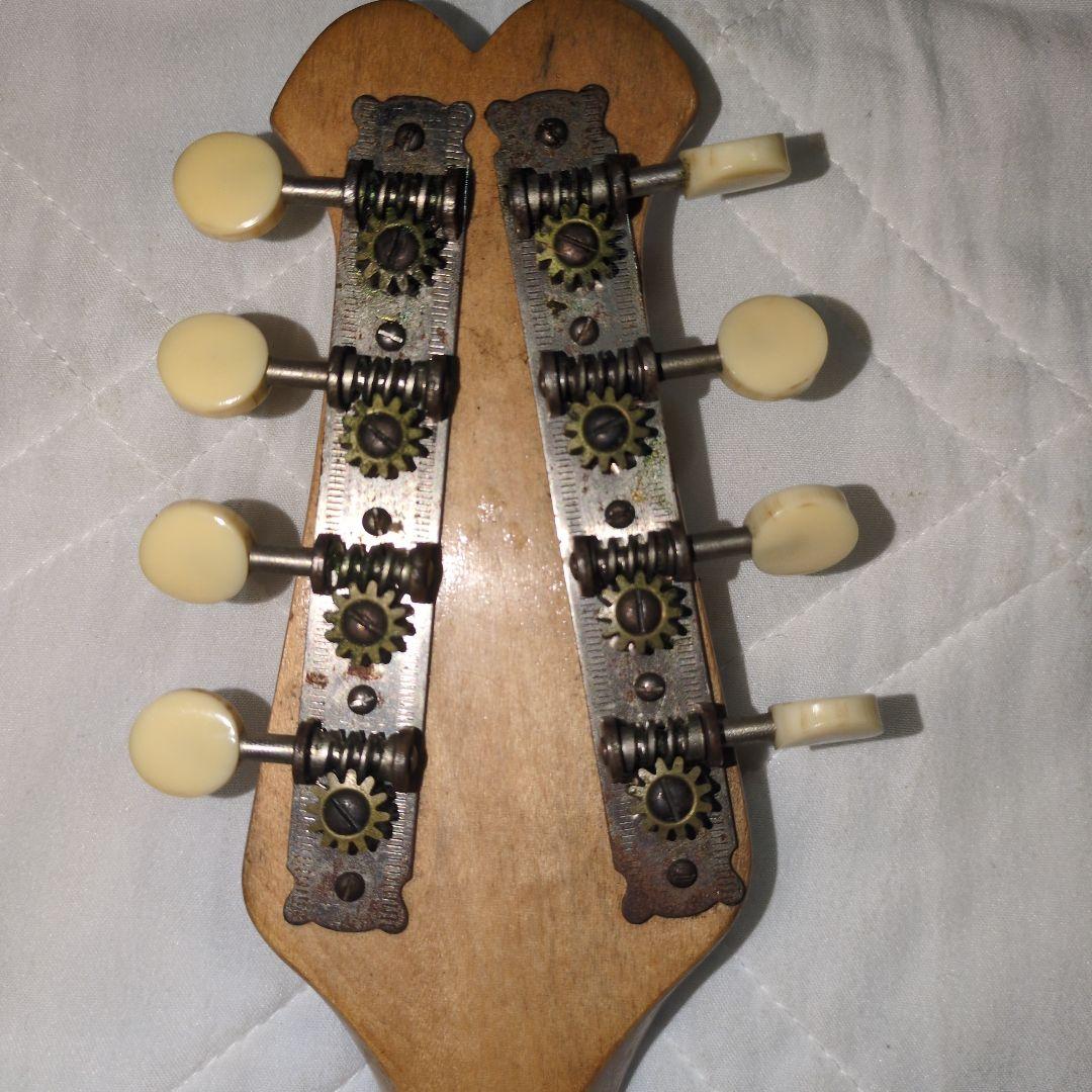 KUNISHIMA MANDOLIN No.4 ハードケース　備品付　マンドリン