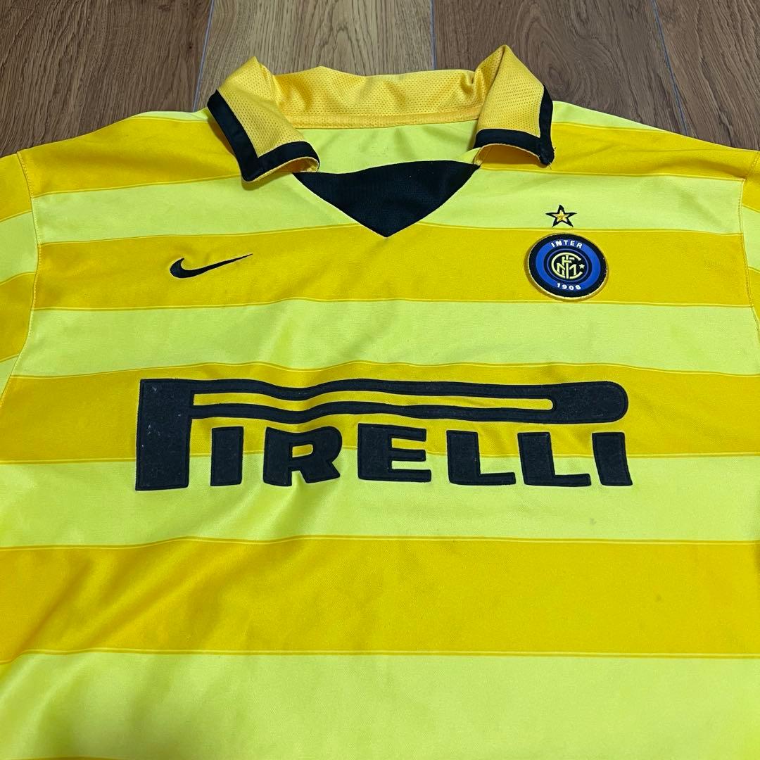 インテル 2003/04 ユニフォーム L ナイキ 日本規格 00s y2k