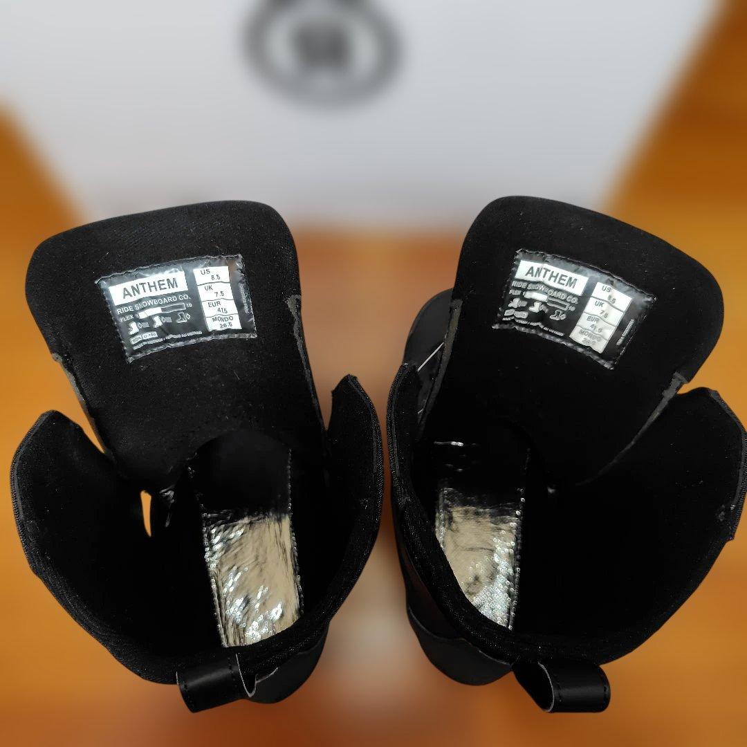 RIDE ANTHEM BOA スノーボードブーツ ブラック 26.5cm